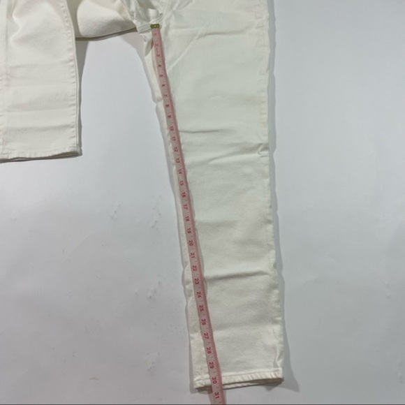 New Madewell Tall Curvy Perfect Vintage Jean Tile White 26T - Picture 9 of 11